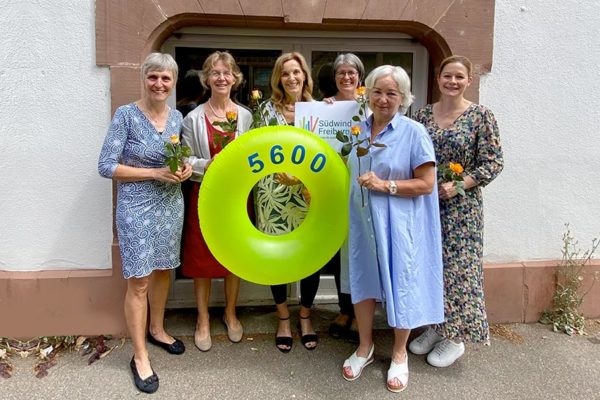 Spendenübergabe an Frauen im Südwind | Herzlichen Dank an den Inner Wheel Club Freiburg!